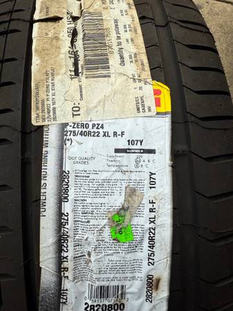 PIRELLI PZERO RUNFLAT 275/40R22 1