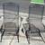 vintage WROUGHT IRON outdoor CHAIRS pair 2 thumbnail