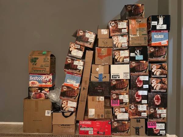 Empty Medium Sized Boxes 1