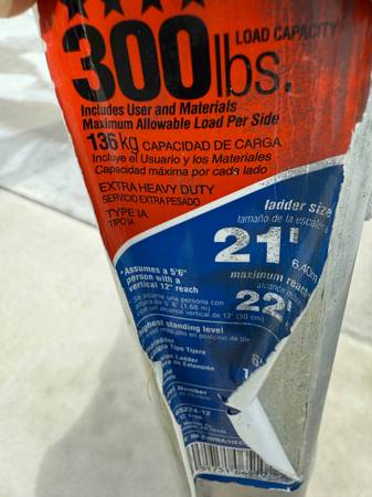 Ladder for sale .. 1