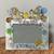 Vintage Y2K Sixtree Monkey Party Animal Glitter Metal Picure Frame 1 thumbnail
