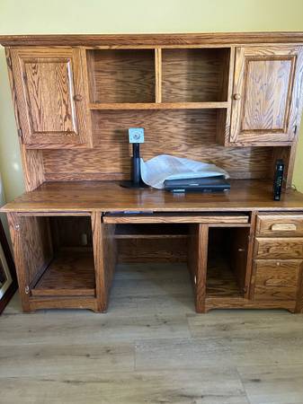 Office oak desk 1