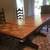 Solid Oak Kitchen Dining Table With Fold-In Leaves 12 thumbnail