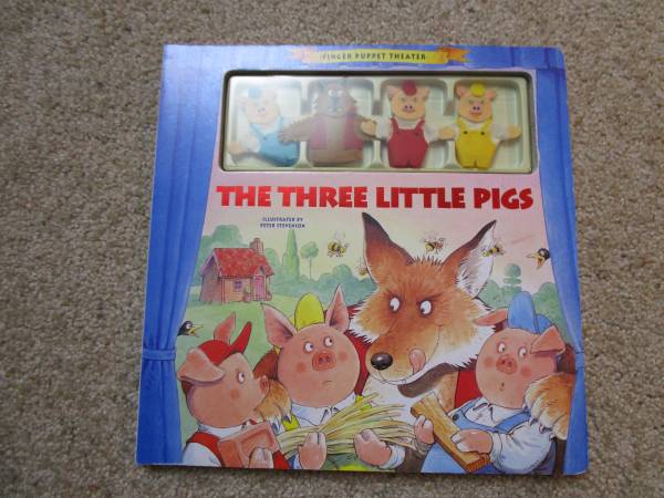 The Three Little Pigs Finger Puppet Theater Book 1