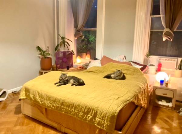King Size Platform Bed Frame with Drawers 1