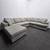 Can Deliver! Living Spaces Like New Gray Sectional Sofa Couch 1 thumbnail