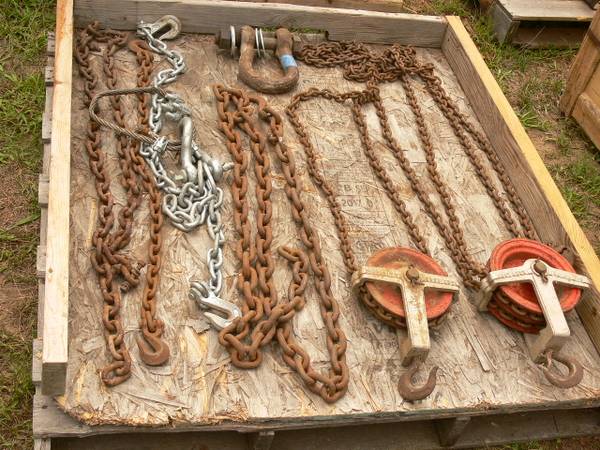 1 Ton Chain Hoist, Chains, Rigging 1