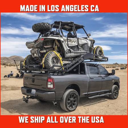 Aluminum UTV Truck Rack - 12' Long Ramps included - $4,800 (Santa Fe Springs)63471471662211124