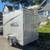 2020 HaulMark Enclosed Trailer 10' V nose Tall 6.8' Ceiling LadderRack 7 thumbnail