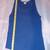 Vintage VTG 80's Blue Tank Top Shirt Kids Women's Large L Top 1 thumbnail
