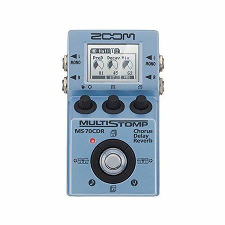 Zoom MS-70CDR MultiStomp Effects Pedal 1