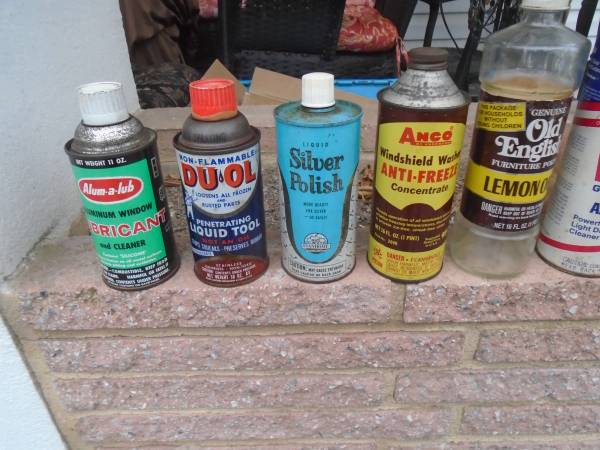 Vintage 1950s /1960s Product Tins 1