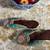 Antique  Beaded Wedding Shoes pre 1900?  Fashion-  art ? 4 thumbnail