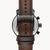 Fossil Rhett Chronograph Brown Leather Watch - BQ2459 - BRAND NEW 2 thumbnail