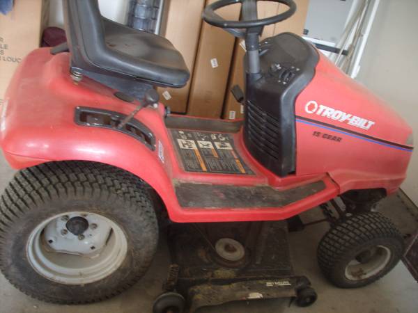 Troy Bilt mower 1