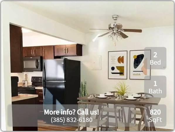 $1,391 / 2br - 820ft2 - Best spot in West Valley! 2 bed/1 bath. Book a visit! (West Valley)63671040862467121