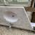 91"W x 23"D Double White Marble Bathroom Vanity Top Used Good Cond 6 thumbnail