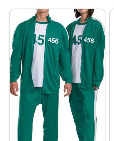 Halloween Squid games track suits . 1