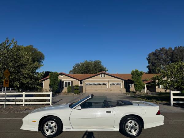 1992 Chevrolet Camaro RS Aniversario 25º Descapotable V8 Muy Buen Estado - $8,900 (dublin / pleasanton / livermore)63624220597123121