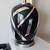 Vintage Pair of Postmodern Black Ceramic Table Lamps x2 11 thumbnail