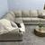 Ashley 3-Piece Beige Sectional Couch 3 thumbnail