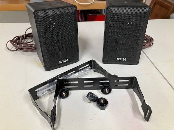 KLH Indoor / Outdoor Speakers 1