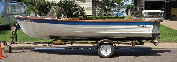 1957  Chetek Lapstrake Wood Boat 16' - $9,995 (Chetek)62942255502465120