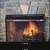 Rustic fireplace screen 1 thumbnail