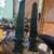 Vintage 18 inch Malachite Obelisk Pair and Inkwell 4 thumbnail