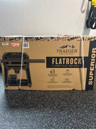 Traeger flatrock Grill 1