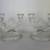 Vintage Jeanette Glass Pair Double Arm Sunburst Glass Candlesticks 15 thumbnail