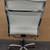 White floor sample Executive High Back Desk office chair MSRP $440 2 thumbnail