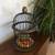 ANTIQUE FRENCH BIRDCAGE - GILDED HAND-CARVED-PAINTED WOOD AND METAL 1 thumbnail