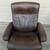 Ekornes Stressless large recliner chair w/laptop computer table 11 thumbnail