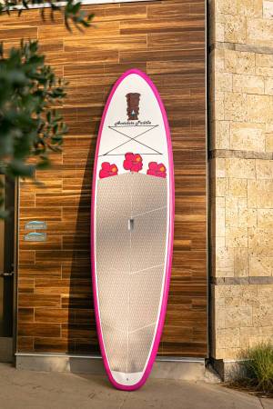 Beautiful Custom Girly Paddle Board SUP Pink Paddleboard Surfer Chick 1