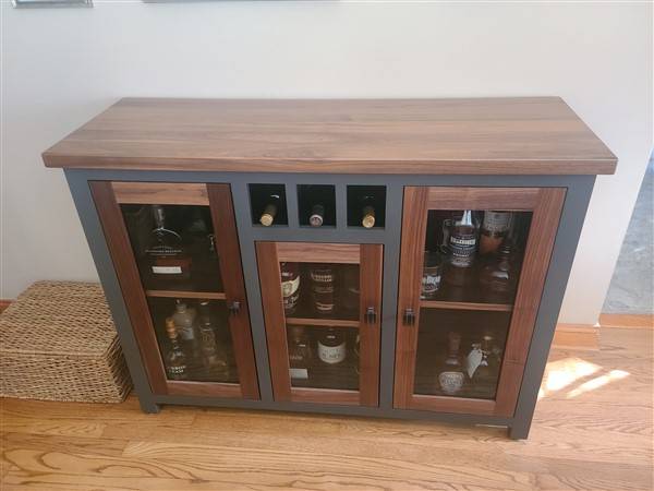 Bar / Bourbon Cabinet 1