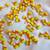 Glass Lampwork Candy Corn Beads (x70+) Halloween and Decor and Jewelry 1 thumbnail
