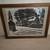 Steam Locomotive HHRR #5 in Yosemite NP- Framed B&W Picture 2 thumbnail