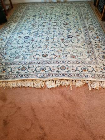 Persian kashan rug antique 1
