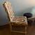 Velvet material dining or office chair 2 thumbnail