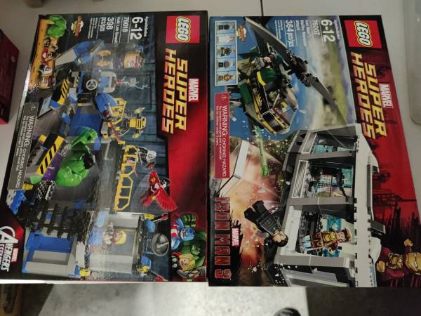 New LEGO Marvel and DC Super Heroes sets - $40 (menlo park)63471454096513123
