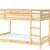 2 IKEA MYDAL Solid Pine Twin Bunk Beds with Mattresses 1 thumbnail