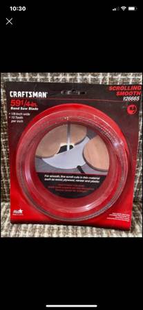 Craftsman 59 1/4 in Band Saw Blade Scrolling Smooth 926665 - Brand New 1