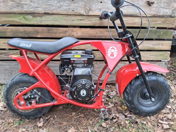 Red Colman Mini bike 1