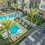 Indoor / Outdoor Lounge with Game Tables - One Bedroom Resort-Style 3 thumbnail