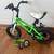 RoyalRider Freestyle 12" Kids Bicycle for Boys Girls, Green 5 thumbnail