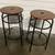 nice MUST SELL set two backless stools counter height kitchen island 3 thumbnail