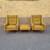 MCM Chairs and Ottoman by Milo Baughman for Thayer Coggin 4 thumbnail