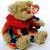 1993 TY ATTIC TREASURES PICCADILLY THE CLOWN BEAR 2 thumbnail