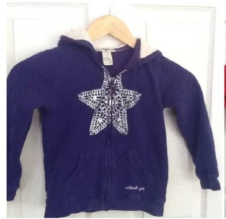 Oshkosh Purple Hoodie Jacket 1